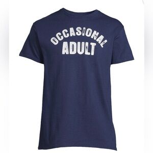 Men's and Big Men's Occasional Adult Graphic Tee with Short Sleeves